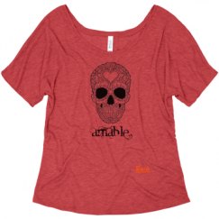 Ladies Flowy Slouchy Tee