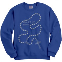 Unisex Film and Foil Crewneck Sweatshirt