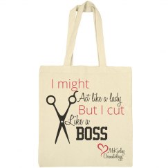 Cut Like a Boss Canvas