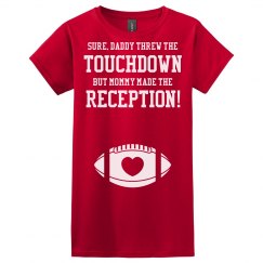 Football Mom Funny Football Themed Maternity