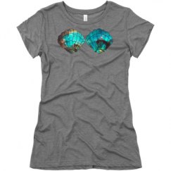 Ladies Slim Fit Super Soft Triblend Tee