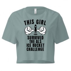 Ladies Festival Cali Crop Top Tee