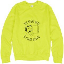 Unisex Neon Crewneck Sweatshirt