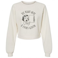 Women's Raglan Pullover Fleece