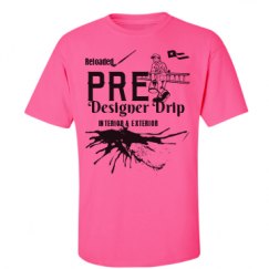 Unisex Ultra Cotton Safety Neon Crewneck Tee