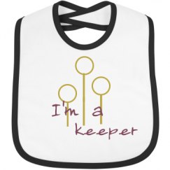 Infant Contrast Trim Bib