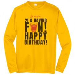 Unisex Athletic Performance Long Sleeve Tee