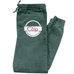 Pigment-Dyed Fleece Pants