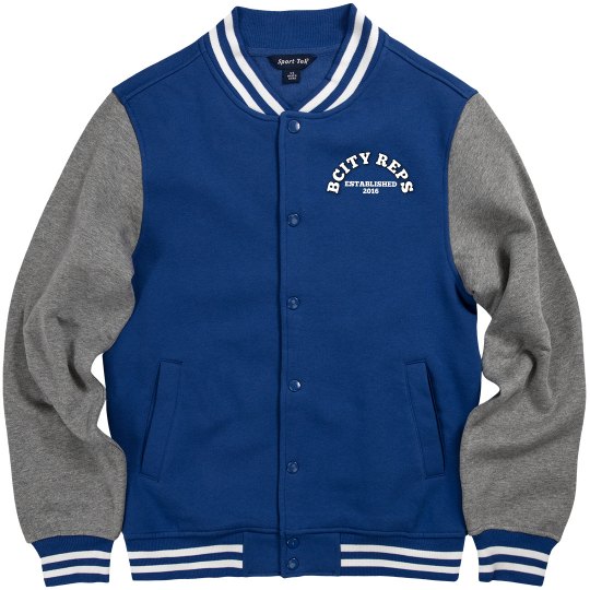 BCity Adult Letterman Jacket