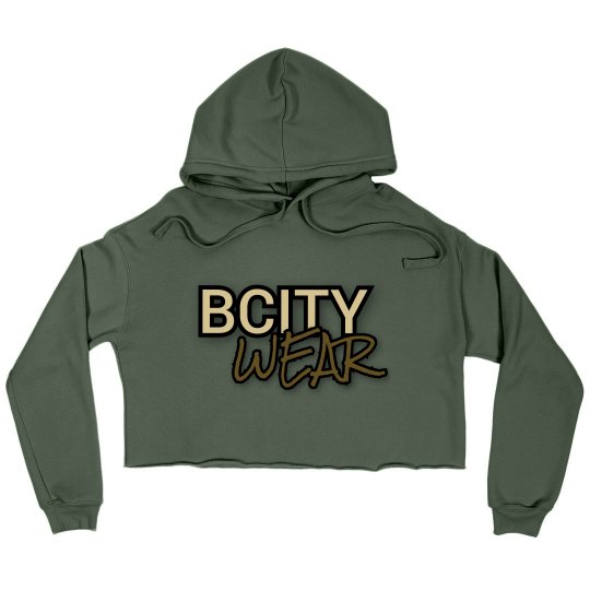 BCITY CROP HOODIE