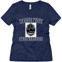 Ladies Relaxed Fit V-Neck Tee