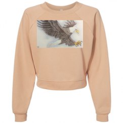 Women's Raglan Pullover Fleece