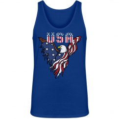 Patriotic American Eagle Tank  