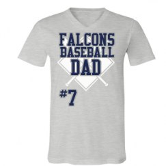 Unisex V-Neck Jersey Tee