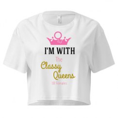 Ladies Festival Cali Crop Top Tee