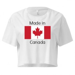 Ladies Festival Cali Crop Top Tee