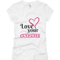 Ladies Slim Fit Basic Promo Jersey Tee