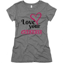 Ladies Slim Fit Super Soft Triblend Tee