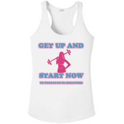 Ladies Athletic Performance Racerback Tank
