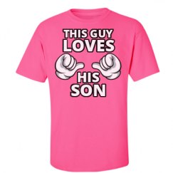 Unisex Ultra Cotton Safety Neon Crewneck Tee