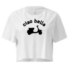 Ladies Festival Cali Crop Top Tee