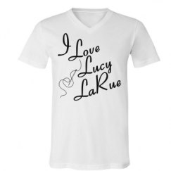 Unisex V-Neck Jersey Tee