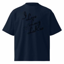 Unisex Organic Oversized High Neck T-Shirt