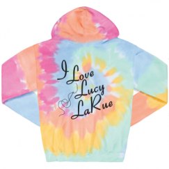 Unisex Tie-Dye Fleece Hoodie