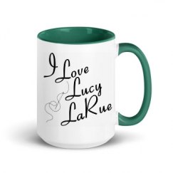15oz Ceramic Mug with Color Inside