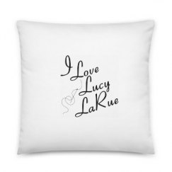 All Over Print 22 Inch Pillow