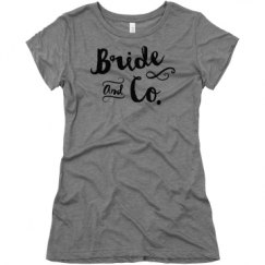 Ladies Slim Fit Super Soft Triblend Tee