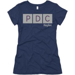 Ladies Slim Fit Super Soft Triblend Tee