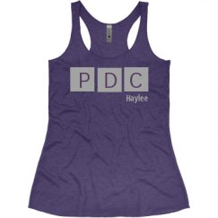 Ladies Slim Fit Super Soft Racerback Triblend Tank