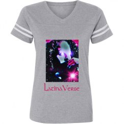 Ladies Relaxed Fit Vintage Sports Tee