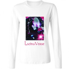 Ladies Relaxed Fit Basic Long Sleeve Tee