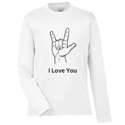 Youth Performance Long Sleeve Tee