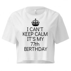 Ladies Festival Cali Crop Top Tee