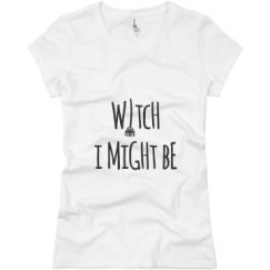 Ladies Slim Fit Basic Promo Jersey Tee