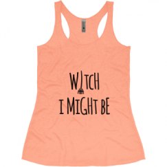 Ladies Slim Fit Super Soft Racerback Triblend Tank