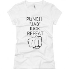 Ladies Slim Fit Basic Promo Jersey Tee