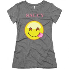Ladies Slim Fit Super Soft Triblend Tee
