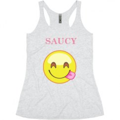 Ladies Slim Fit Super Soft Racerback Triblend Tank