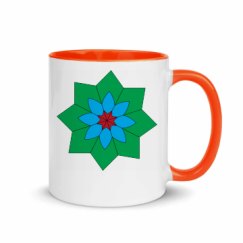 11oz Ceramic Mug with Color Inside