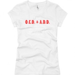 Ladies Slim Fit Basic Promo Jersey Tee