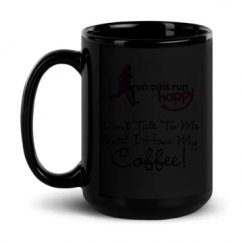 15oz Black Glossy Mug