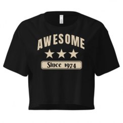 Ladies Festival Cali Crop Top Tee