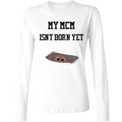 Ladies Relaxed Fit Basic Long Sleeve Tee