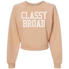 Women's Raglan Pullover Fleece