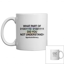 What Part of No Coffee Mug