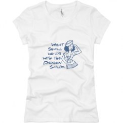 Ladies Slim Fit Basic Promo Jersey Tee